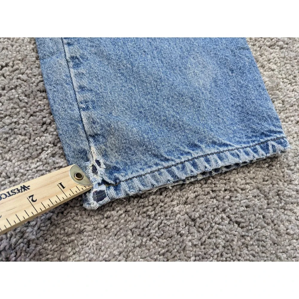 Vintage LL Bean Jeans‎ Mens 37X32 Fleece Lined Denim blue jeans